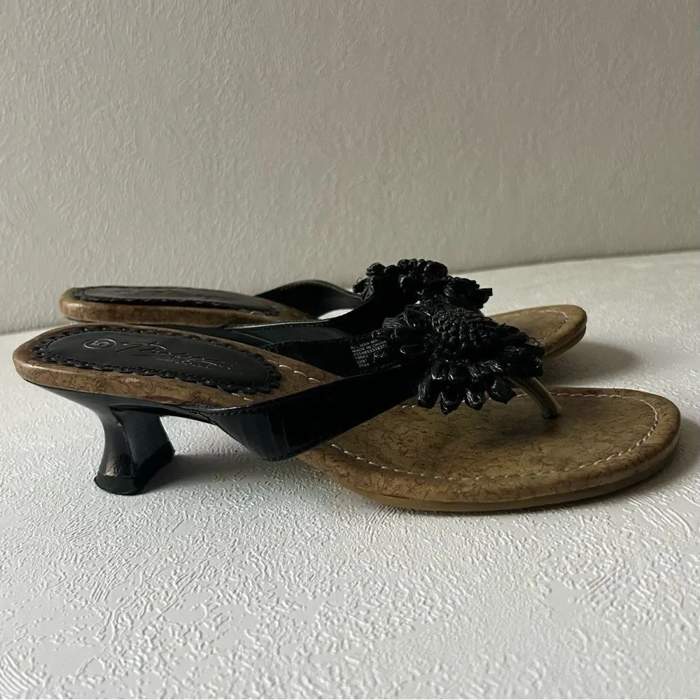 Thalia sodi black sandals